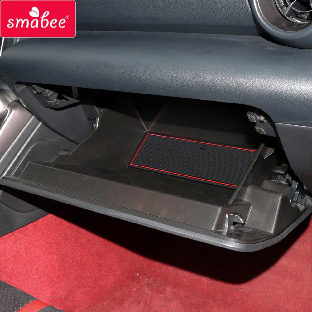 Für Toyota GR86 Subaru BRZ 2022 Anti-Rutsch-Schlitzmatte Getränkehaltermatte Türfachmatte Zubehör Gummi-Aufkleber