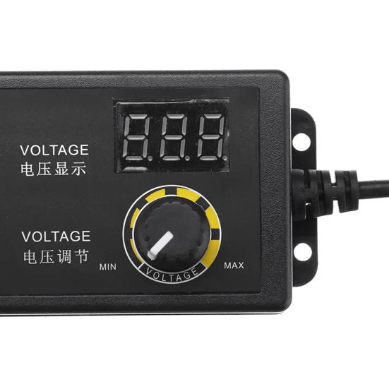 3-36V 60W Power Voltage with LED Adapter Adjustable LCD Digital Display Screen Regulation