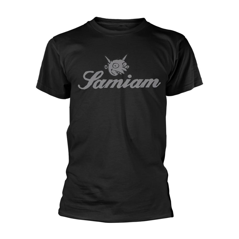 SAMIAM - DEVIL LOGO (ORGANIC TS) BLACK T-Shirt Small XL