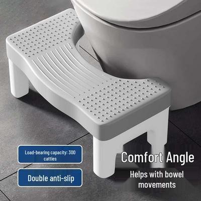 Rutschfester Badezimmer-Toiletten-Fußstützenhocker
