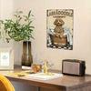 Metal Poster Labradoodle Dog Vintage Laundry Sign 8x12 Inch Retro Tin Art Kitchen Decor
