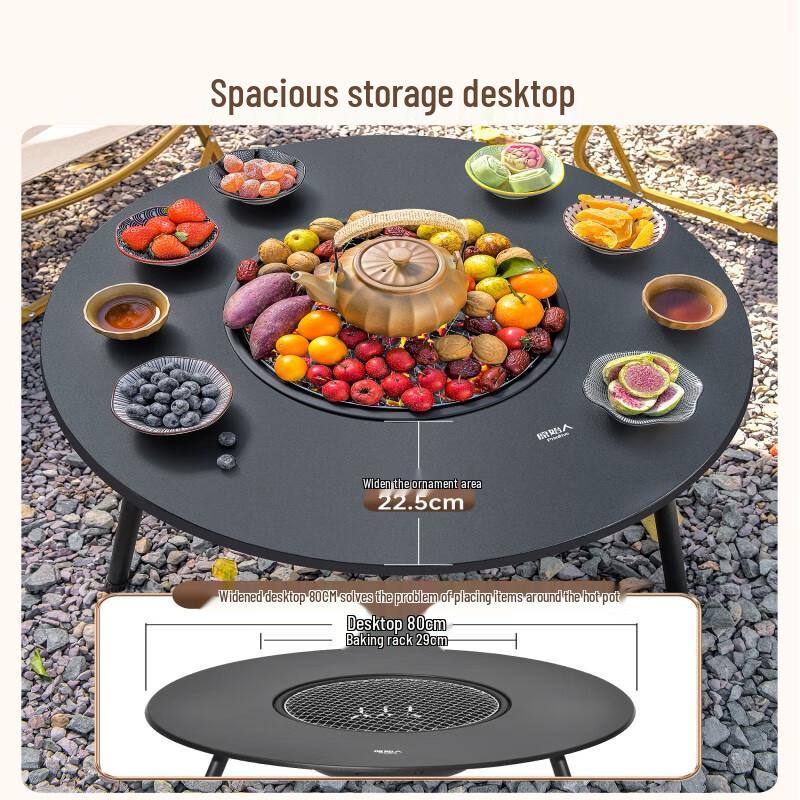 Jiemengzhe Desktop Charcoal Grill & Tea Stove