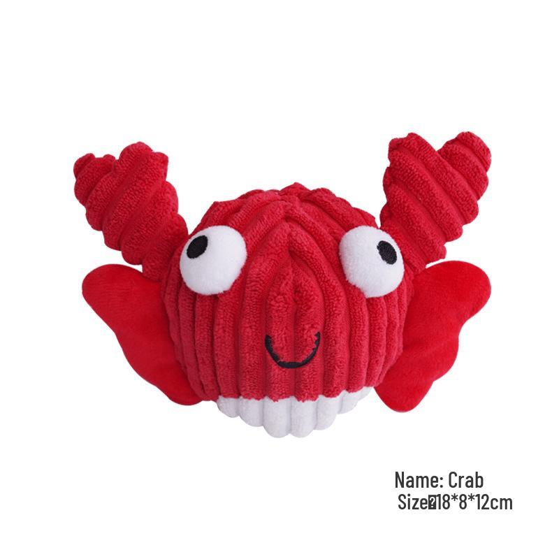 

Durable Plush Interactive Bouncy Ball: Boredom-Relieving, Sound-Emitting Dog Toy