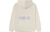 Li Ning Wade Collection, Letter Pattern Fleece Lined Loose Fit Pullover Hooded Sweatshirt Winter Unisex White AWDS115-6