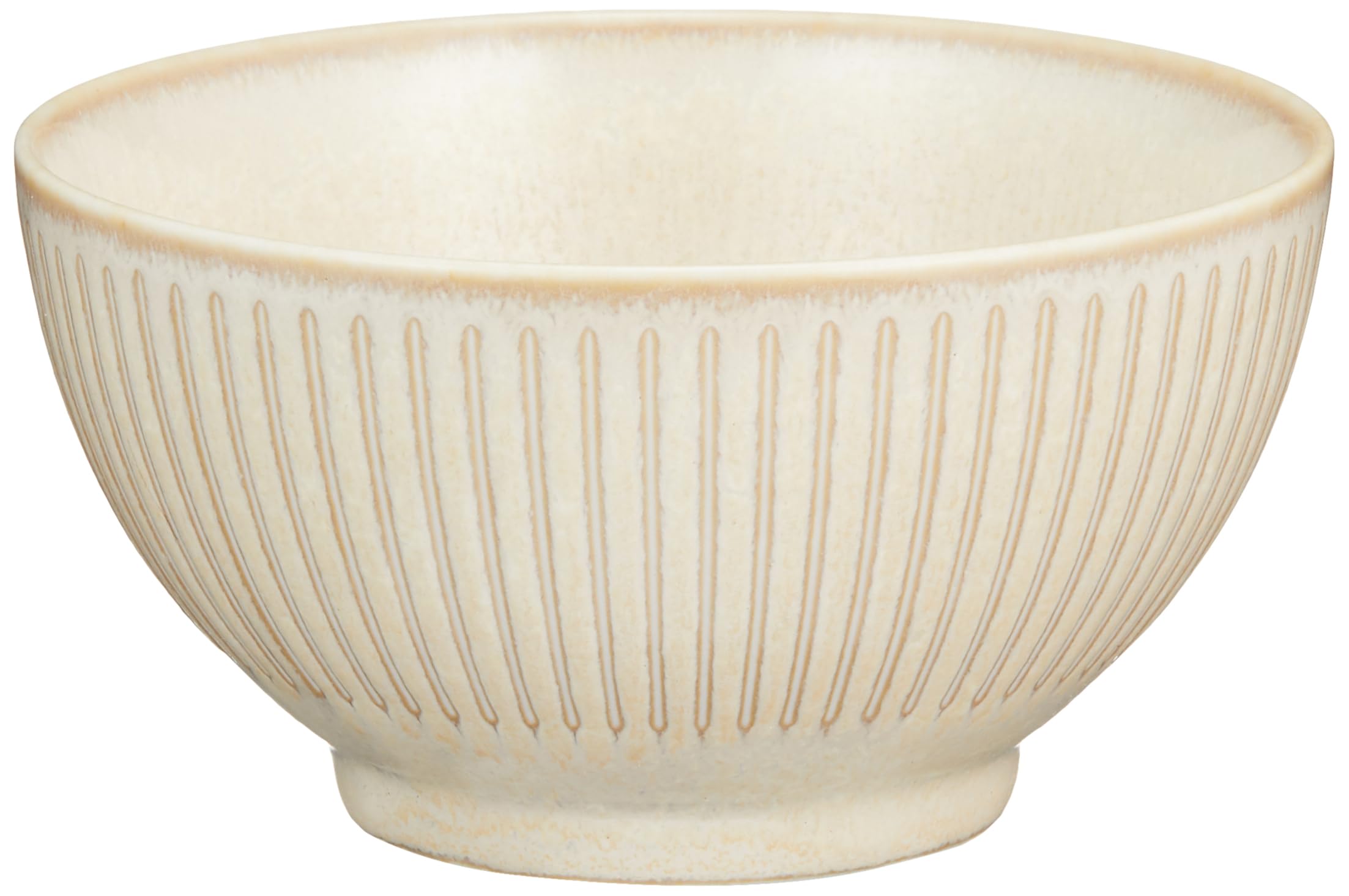 

Mino ware rice bowl, approx. 12cm, white mat, made in Japan 132-1101