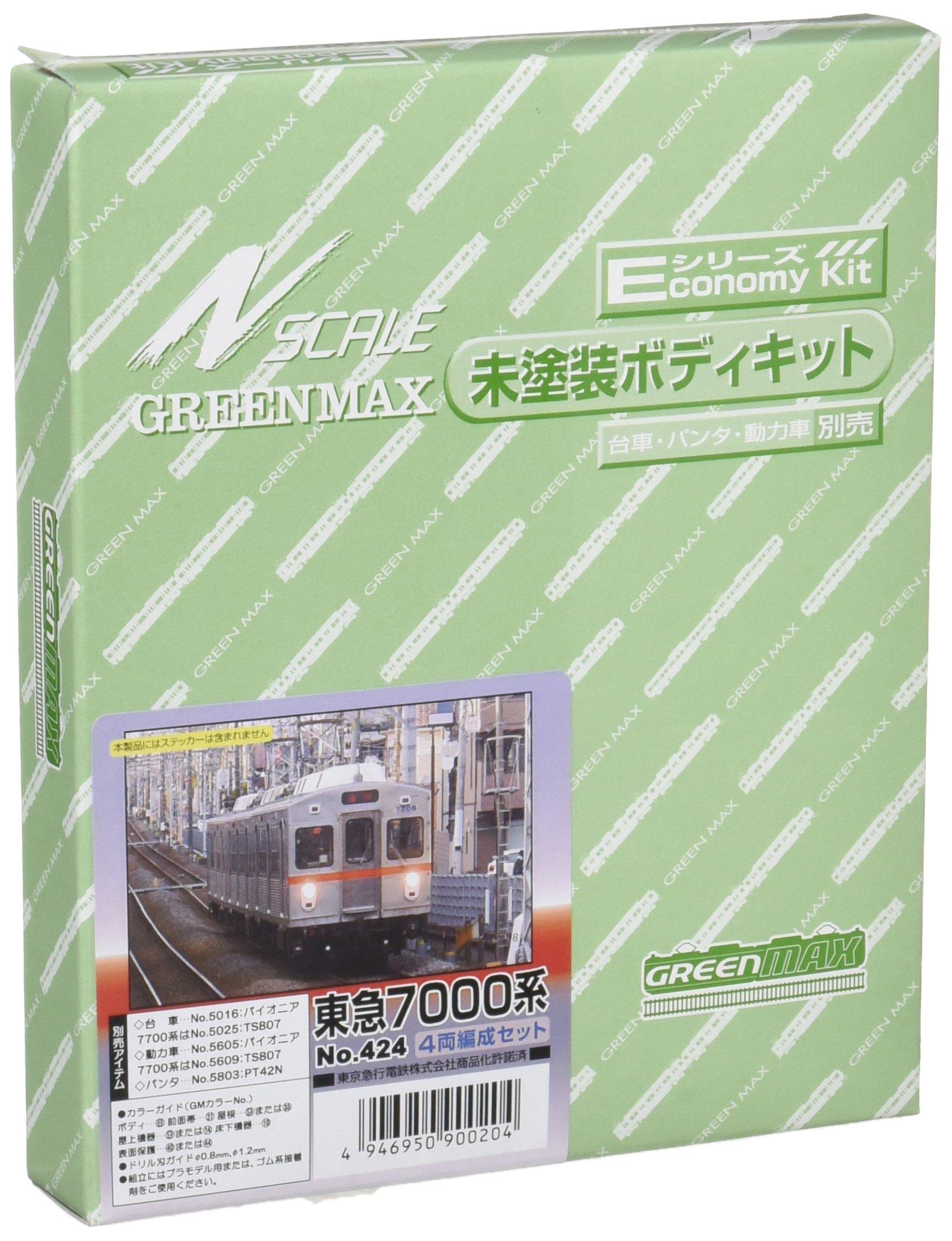 

Greenmax N gauge Tokyu серия 7000 набор 424 4 вагона