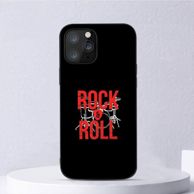 

Чехол для телефона в стиле рок-н-ролл в стиле старой школы для Iphone 11 12 Mini 13 14 Pro Xs Max X 8 7 6s Plus 5 Se Xr Shell iPhone12PROMAX