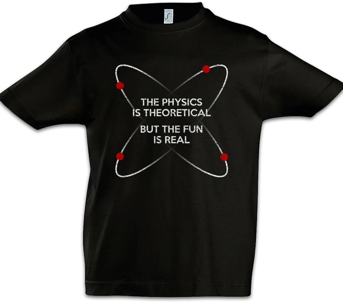 The Physics Is Theoretical Kids Boys kids boys T-Shirt Fun Physics Teacher Physicist 120
