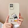 For Samsung Galaxy A12 M12 F12 Phone Case Cartoon Liquid Silicone Full Protection Anti Drop Cover For Samsung A 12 M 12 Bumper