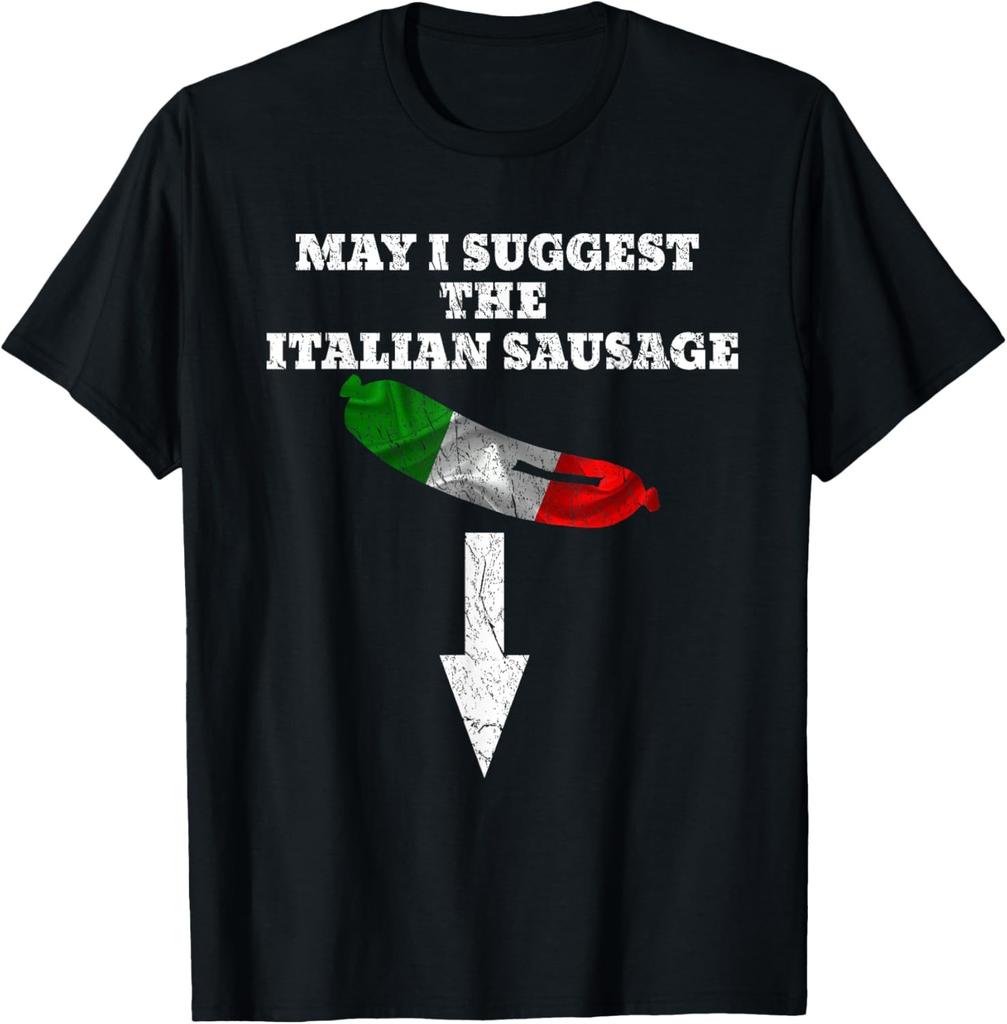 Naughty Italian Sausage Shirt, Funny Italian Sausage T-Shirt