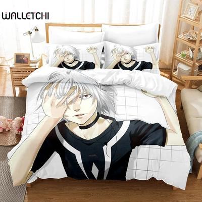 Fashion Anime A Certain Scientific Accelerator Bedding Set Single Twin Full Queen King Size Bed Set Adult Kid Bedroom Duvetcover