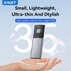 EAGET Fingerprint encryption External SSD 540MB/s Portable SSD External Solid State Drive USB 3.2 Gen2 Type-C SSD Compatible for PC, Laptops