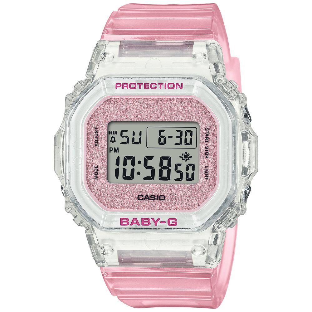 

Casio Baby G Baby Gee Glitter Dial X Skeleton Band Pink bGd 565Gc 4jf
