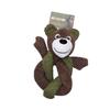 Cartoon Bear Toy for Dogs Tossing Molar Improving Pet Digestion Molar Chew Toy Great Dental Chew Tug Toy