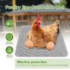 4Pcs 12inch Silicone Hen Nesting Pad Washable Reusable Soft Nesting Bedding Pad Farm Poultry Laying Egg Mat Chicken Accessories