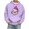 Men's Print Hooded Sweatshirt Long-Sleeve Casual Pullover Hoodie Hooded Sweatshirt