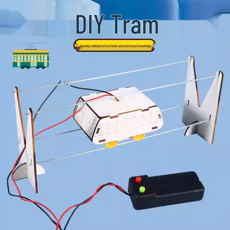 Технический DIY-набор для трамвая для студентов: Оборудование для научных экспериментов для самодельных изобретений Other