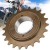 1 STÜCKE Metall Korrosionsbeständig Hohe Haltbarkeit Geräuscharm Fahrrad 22 Zähne Schwungrad Bike Radfahren