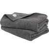 Bloom Imabari Towel Certified Bath 2-Piece Set Ciel Hotel Specification Absorbent Quick-Dry Room Drying 100 Cotton Made Japan (Charcoal)