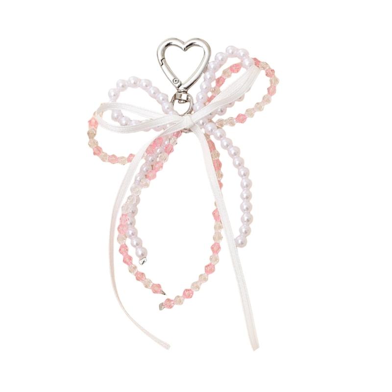 Элегантный Брелок-Бантик Брелок-Ключница Подвеска на Телефон Подвеска на Сумку для Женщин Аксессуар для Украшения Сумки и Телефона 1