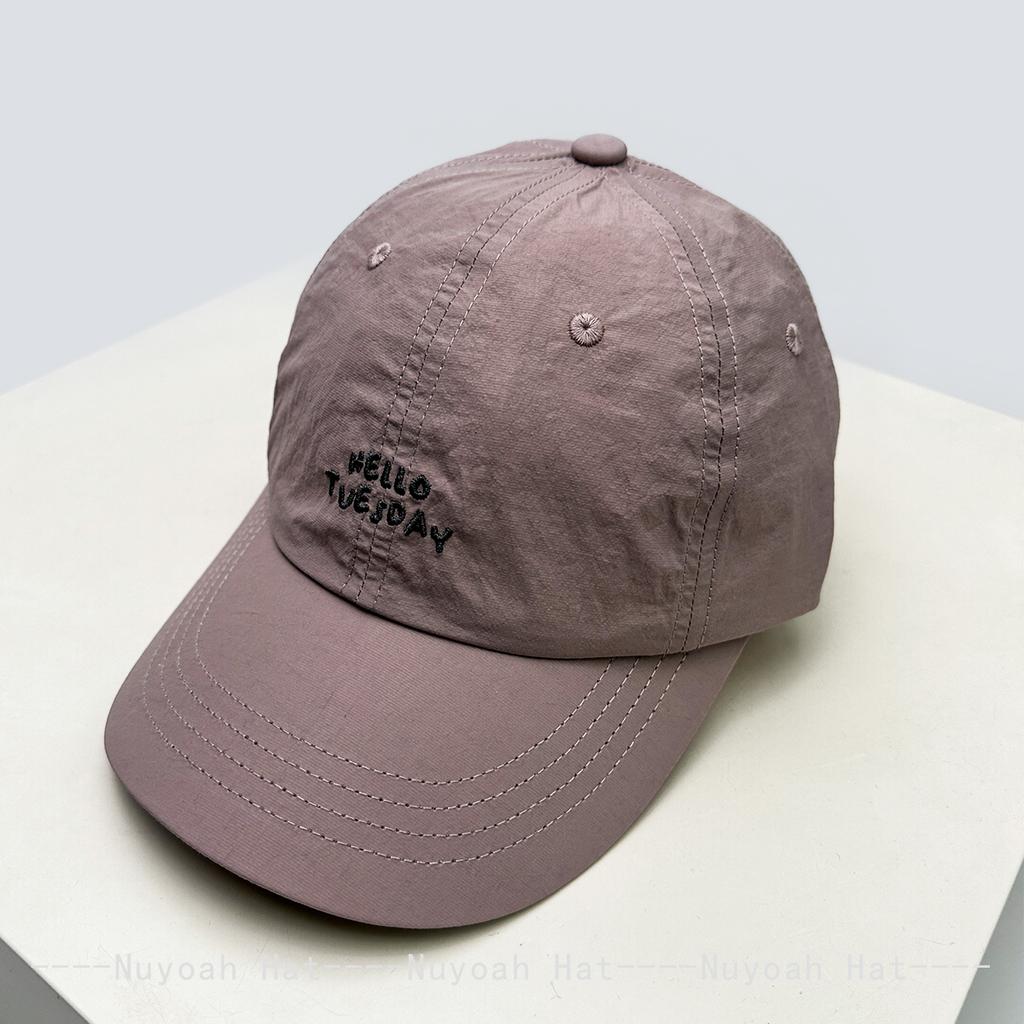 Baseball Letteringing Alphabet Stitched Simple Quick-Dry Women  Men Her Him For Fresh Caps Peaked Hats Sunshade Travel Breathable Versatile Trendy