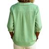 Women's Fashionable Casual 3/4 Sleeve Turtleneck Pullover Top