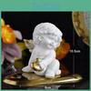 Desktop Decoration Angel Statue White Ornament Modern Cherub Sculpture Cupid Figurine For