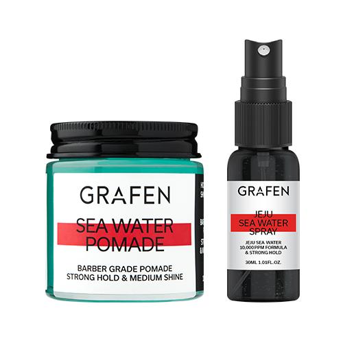 

Grafen Seawater Pomade 100g Single/Planned Pomade 100g + Spray 30ml