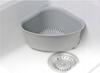 Corner kitchen sink drainer for vegetables and fruit 23x16.5 cm