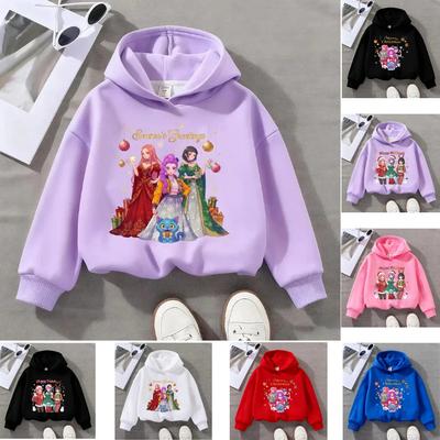 Kpop Demon Hunters Print Kids Hoodies Girl Boy Fashion Pullover Autumn Clothing Cartoons Casual Clothes Kids Tops Sweatshirts
