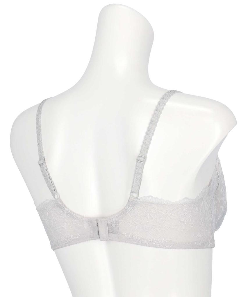 Reduces Back Gaps and Side Fits up to G Plus Style BYK305 IV F75 Amphi/Wacoal Bra, High-Arm Design, Fat, Cup, Sizes, [Slim Bra]