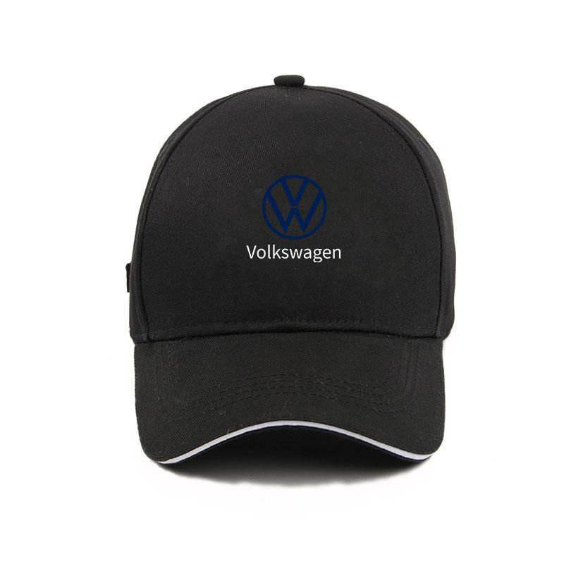 W16Adjustable Car Sun Hats Moto GP Outdoor Baseball Cap Hip Hop Hat For Volkswagen VW GTI Passat Golf Tiguan Polo Jetta Touran