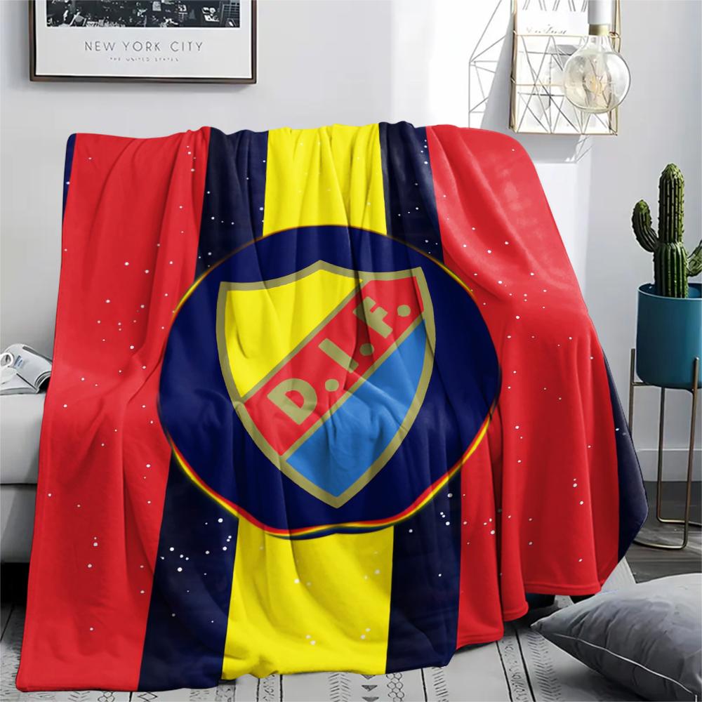 

Djurgårdens IF pattern Flannel Blanket, High quality Comfortable for All Seasons, Home Decor, Warmth and Comfort, Perfect for Gifts. 150cm x 200cm
