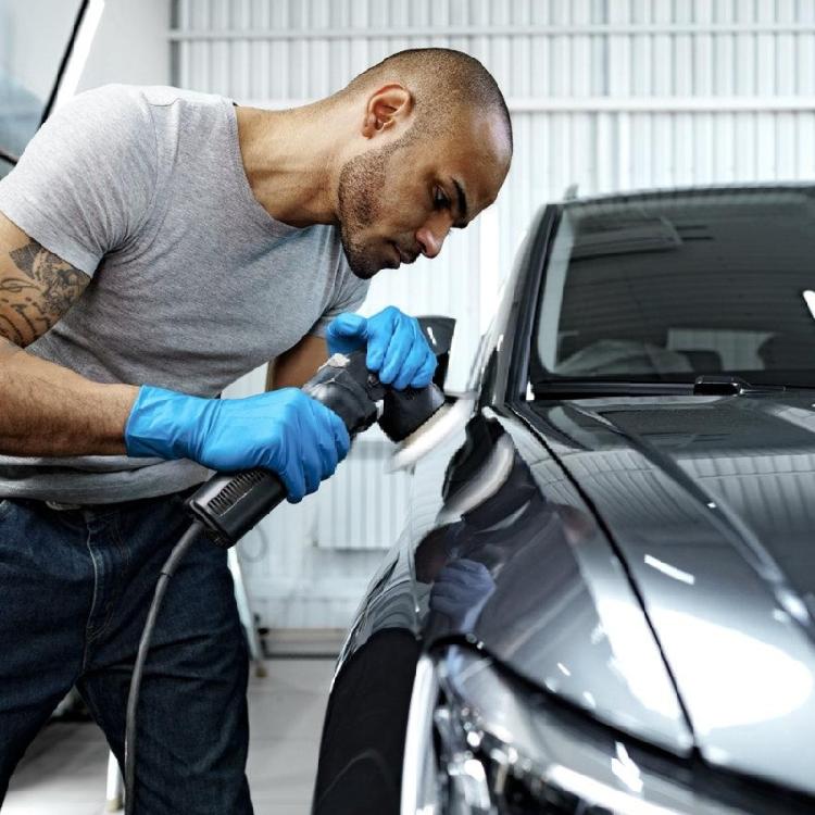 Fine Fiber Synthetic Wool Buffing Disc Collection Multiple Dimensions Quick Changes Backing Systems Buffing Pad