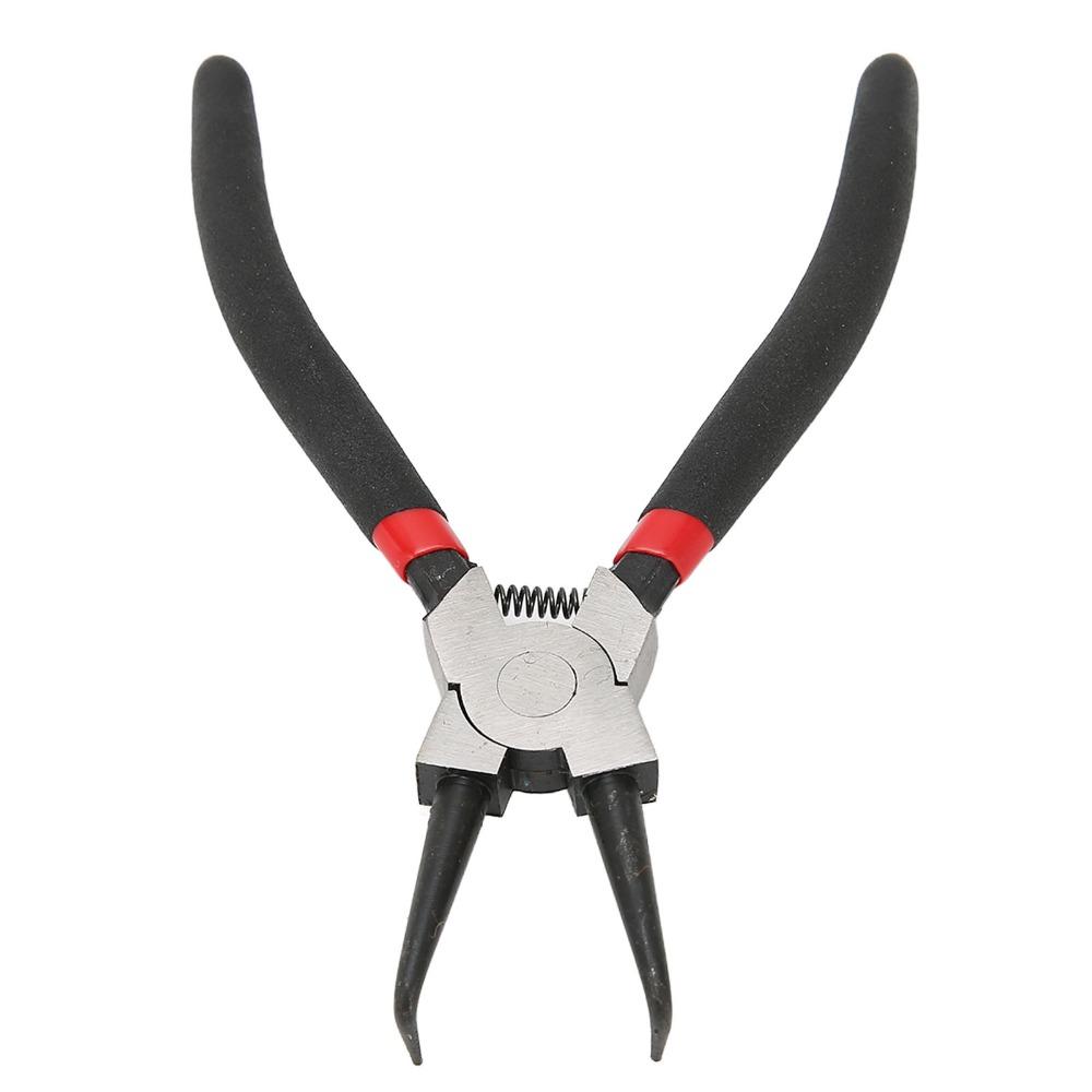Immersion Handle Internal Snap Ring Pliers Carbon Steel Bent Nose Pliers Angled Pliers Carpentry
