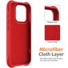 For iPhone 16 Pro Max Case Compatible with MagSafe Ripple Texture Liquid Silicone Protective Cover with Strap