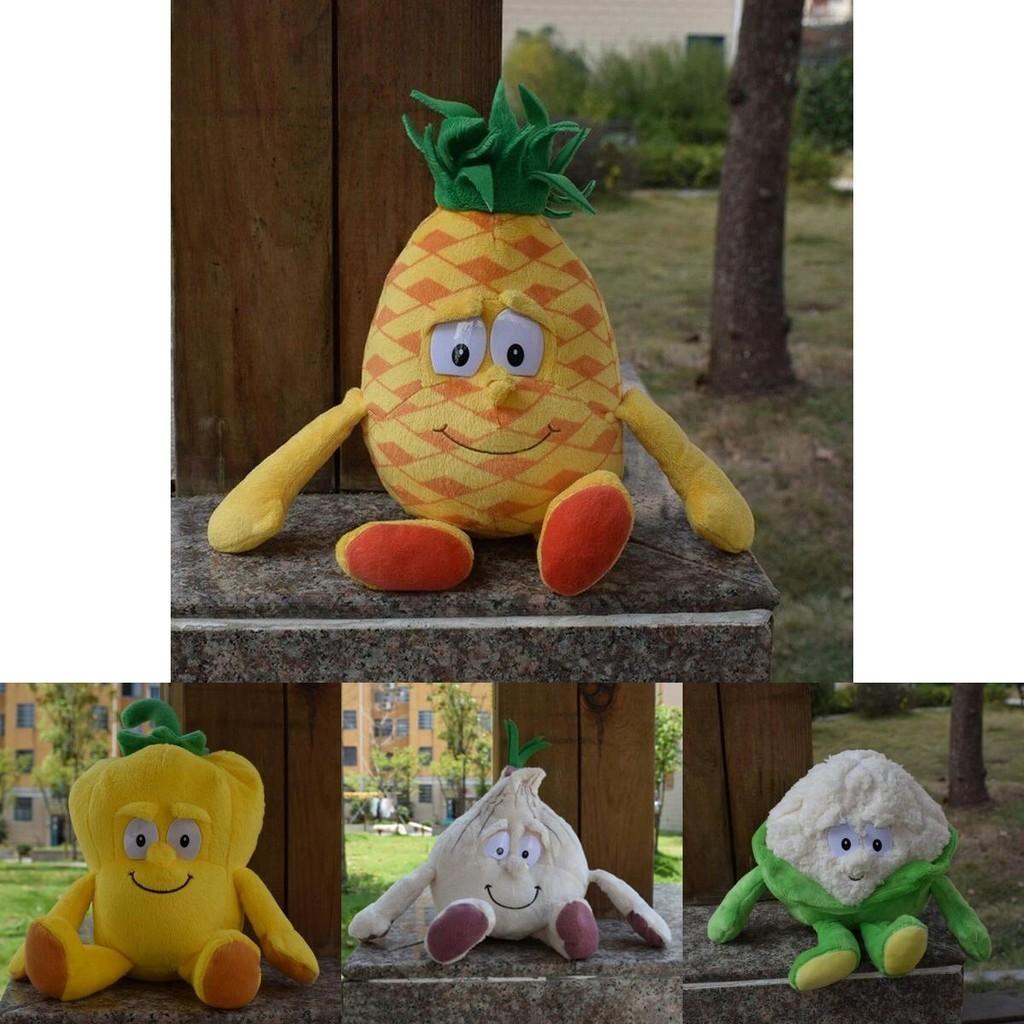 Soft And Cuddly Vegetable Fruit Plants Stuffed Plush Pillow For Kids