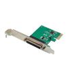 PCIe to Parallel Port Expansion Card PCIE to DB25 Easy Installation Convenient Expansion Card Low Profile Bracket