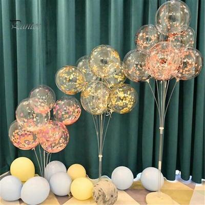 Puntos mariage 8 Tubes ballons affichage colonne support support bébé douche anniversaire décor