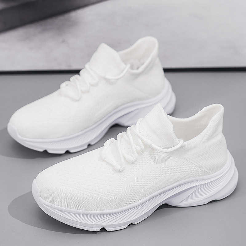 Fashion Natural Leather Autumn-spring Middle Age Women Shoes Casual Comfortable Women's Tennis Women's Sneakers Sport Outing