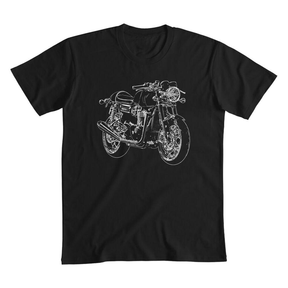 

Футболка унисекс с логотипом Triumph Thruxton Rs Classic S