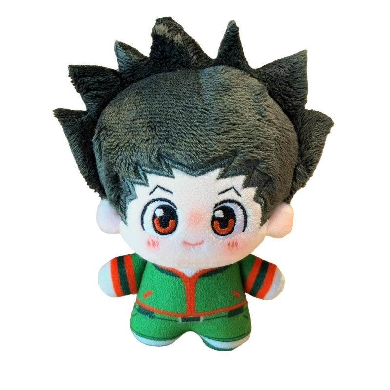 

10cm HUNTER×HUNTER Plush Doll Pendant Hisoka Illumi Zoldyck Chrollo Lucilfer Stuffed Toy for Anime Fans