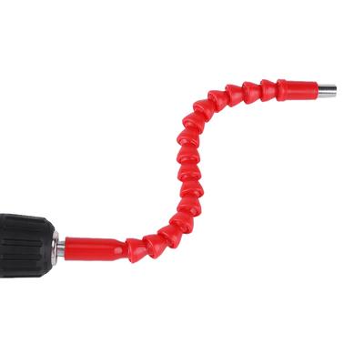 Brocas de Eixo Flexível 1Celsius4 Haste Sextavada Extensão Suporte para Broca de Chave de Fenda Link de Conexão (vermelho)