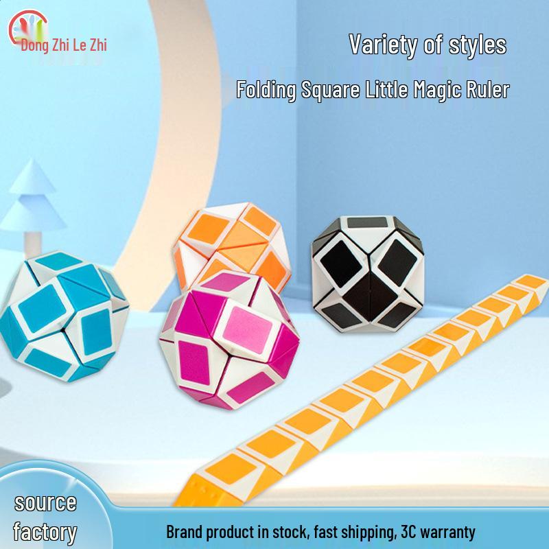 Children s 24-Section Foldable Magic Ruler Toy 0.9 x 24 cm
