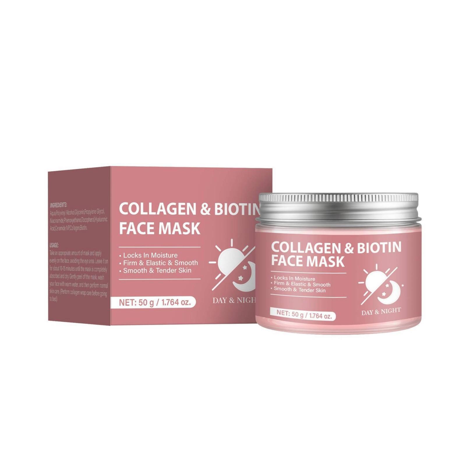 

Collagen & Biotin Face Mask Peel-off Face Mask One Size