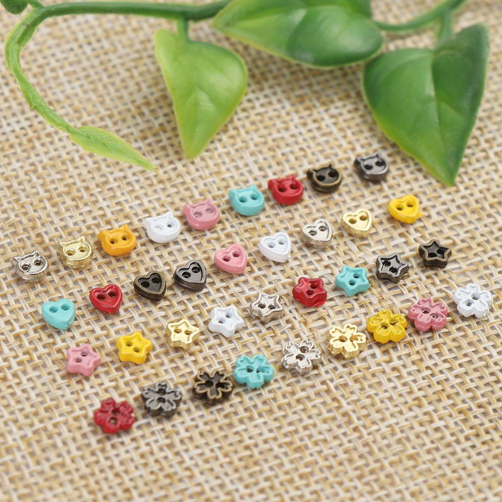 Style DIY Sewing Material Doll Clothes Buckles Metal Buckle Dolls Clothing Accessories Mini Buttons