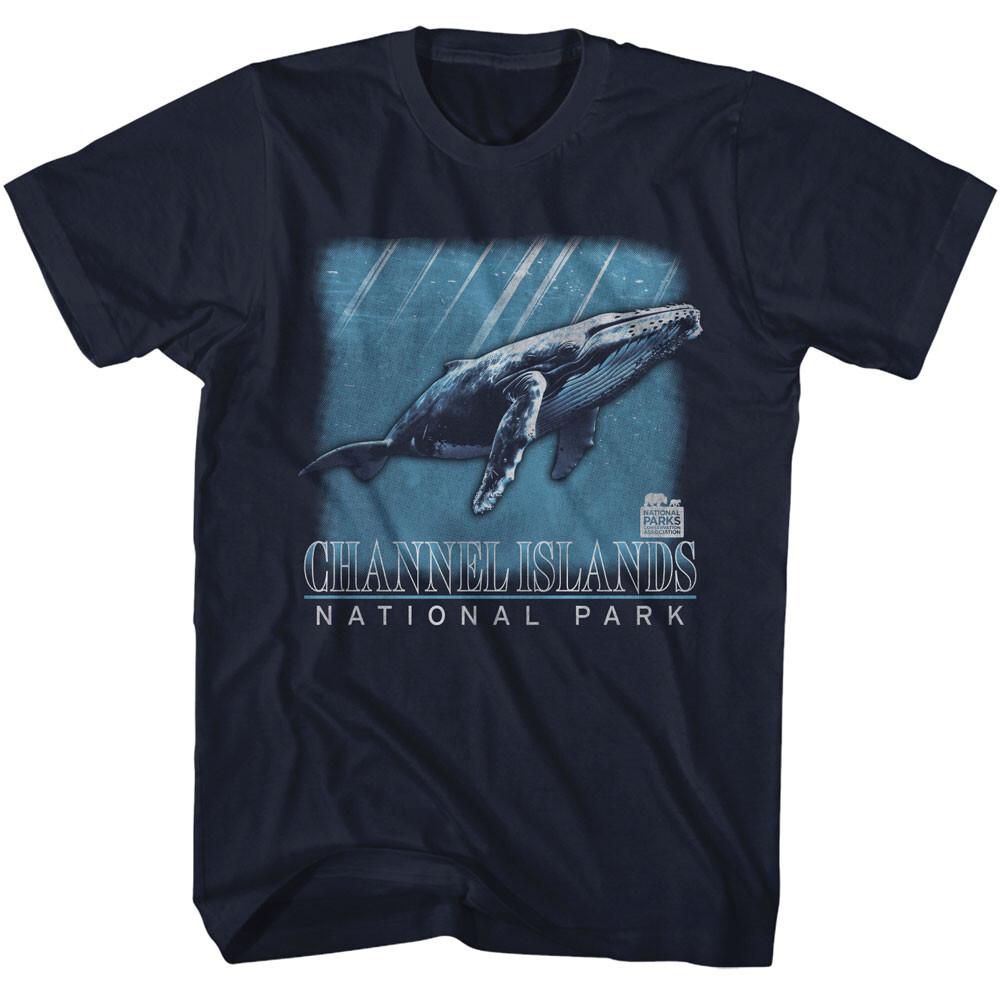 United States National Parks Channel Island Humpback Whale Men T Shirt S