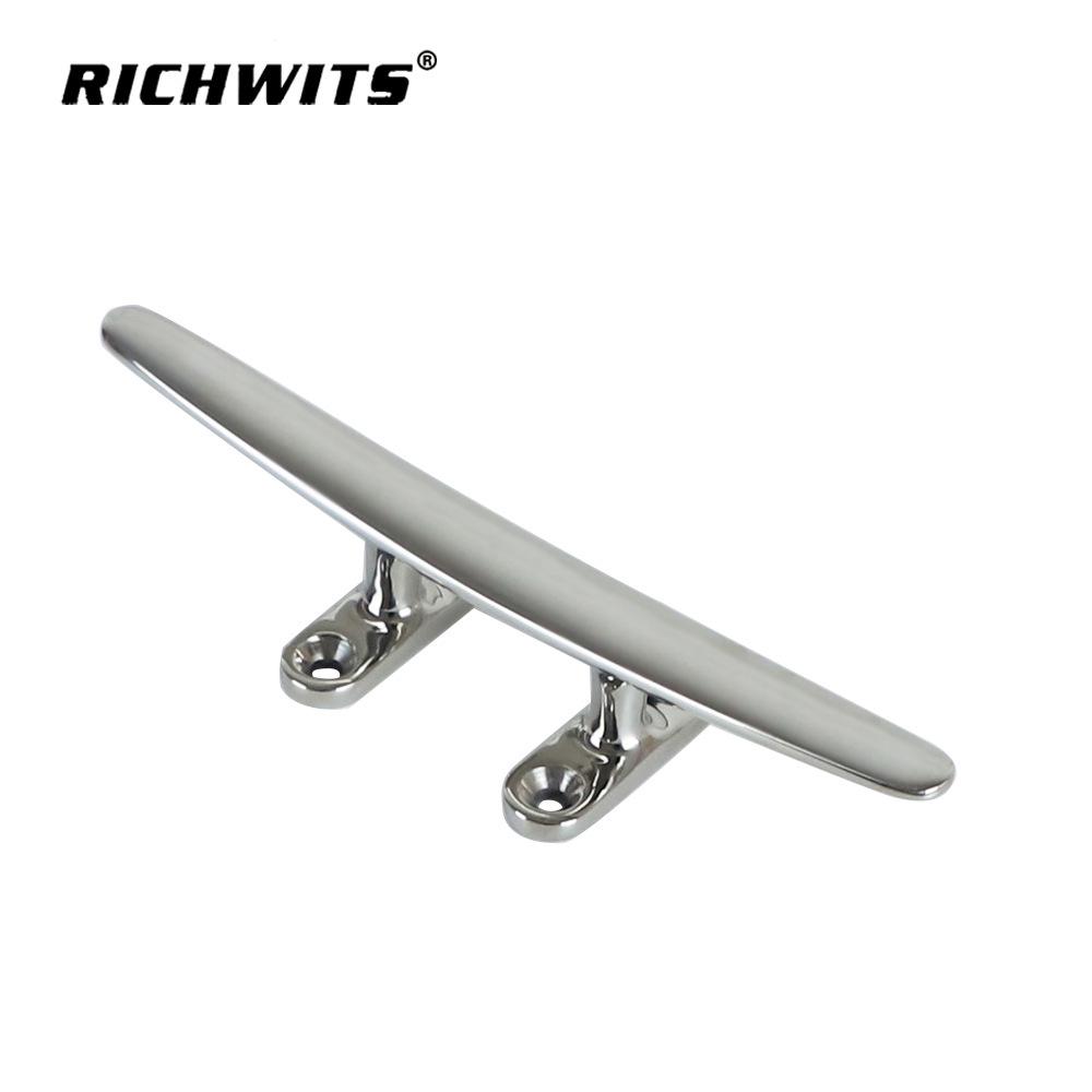 Stainless Steel 316 Yacht Mooring Horn Cleat for Light and Heavy Duty Boats