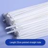 ZISIZ Individually Wrapped Plastic Straws