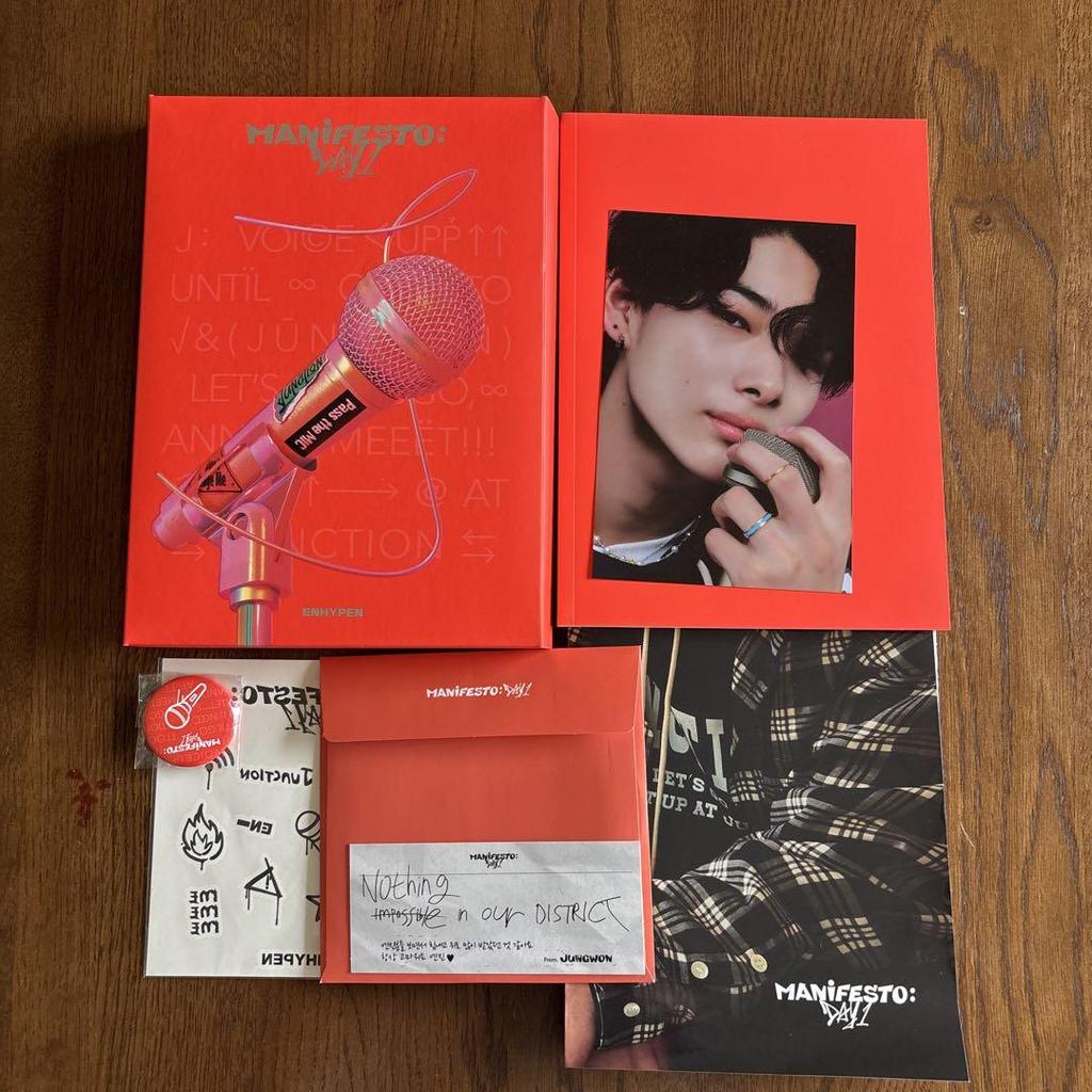 [USED] ENHYPEN album DVD 55-piece set